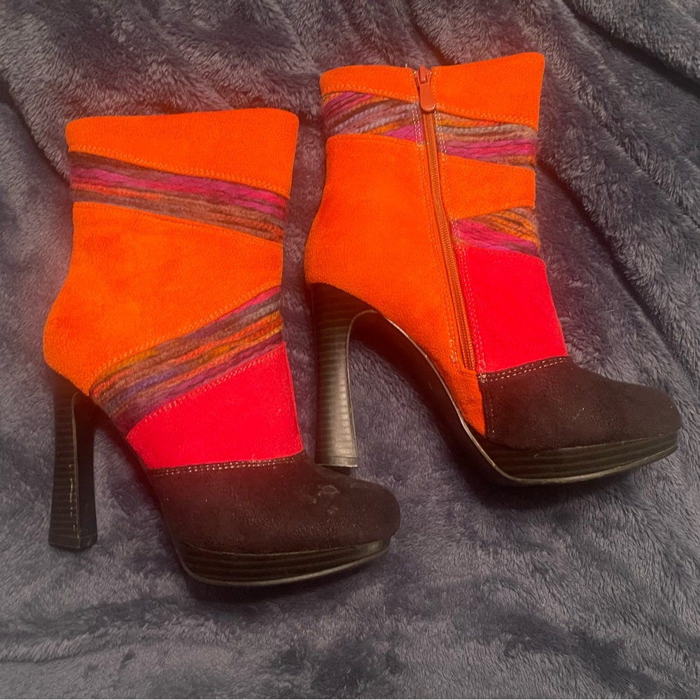 Fashion High Heel Boots - 7.5 - Picture 6 of 10
